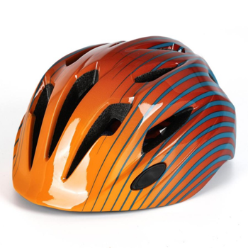 头盔 CE/CPSC认证 儿童卡通 黄棕渐变