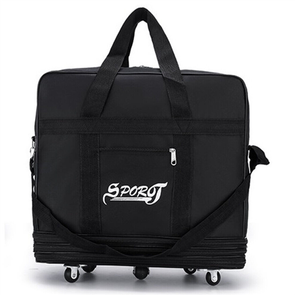 UK 42寸黑色牛津行李箱（48 * 28 * 110 cm）+5pcs行李标签夹-8