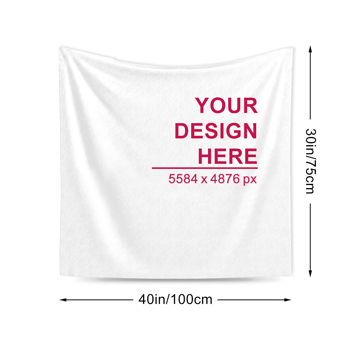 80x60英寸, 法兰绒毛毯-横款（片印）