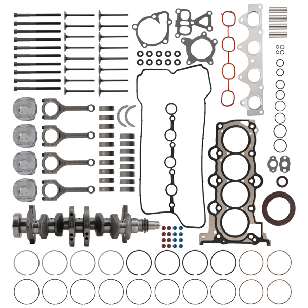 G4FD 发动机大修套件 - 曲轴和连杆，适用于现代起亚 1.6L 发动机-3