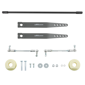 前稳定杆套件 适用于2004-2006款Jeep LJ / TJ 无限 适用于1997-2006款Jeep牧马人（TJ）