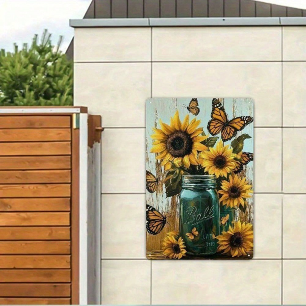 CIFbuy8x12 英寸 ( 20.3x30.5cm )复古风乡村风铝合金标牌适用于家居（TikTok、temu下自提）-4