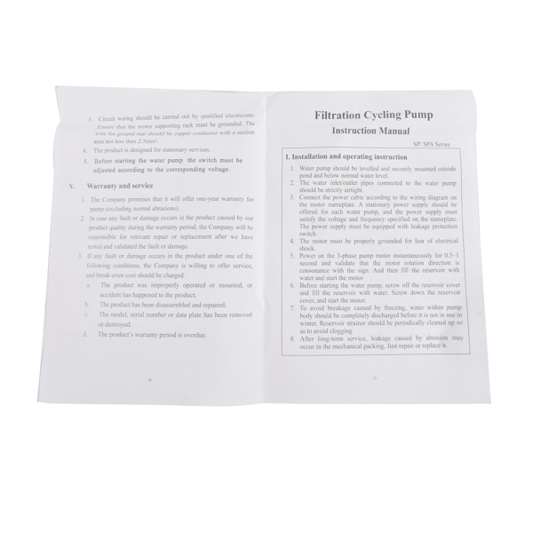 泳池水泵 W3SP2615X20 Pool Pump Motor 2 HP Single Speed 230V Replacement for Hayward SP2615X20, Spa and In-Ground Pool-11