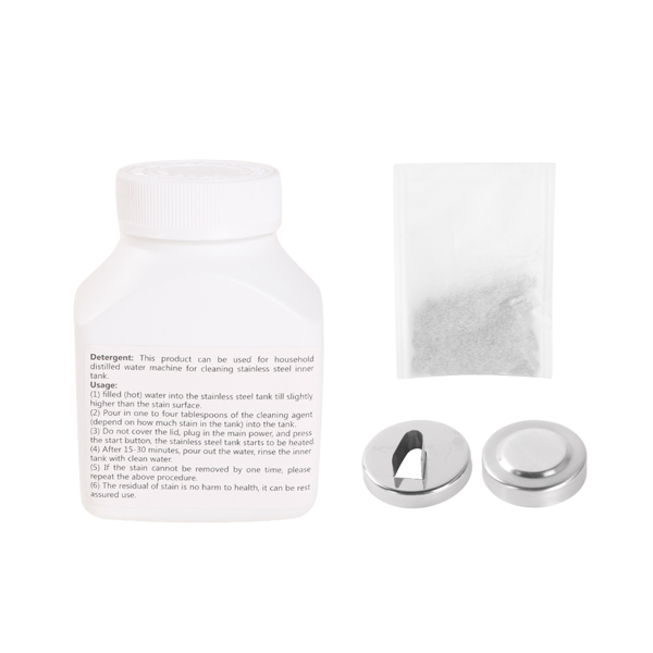 【替换编码： 23124634】英规 ZB-2 4L 蒸馏水机 220V 220V,750W 新温控带玻璃瓶 不锈钢 原色-11