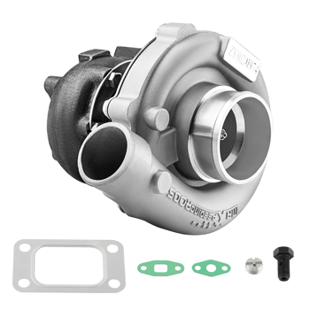 涡轮增压器 Billet Turbo Universal for 1.5L-2.5L 400+HP Upgrade .57 Turbine A/R T04E T3/T4