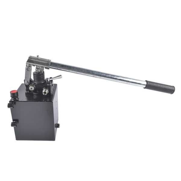 液压泵 Double Acting Hydraulic Piston Hand Pump with Valve 2.7 CID 5 Quart 3600 PSI 3/8" NPT-1