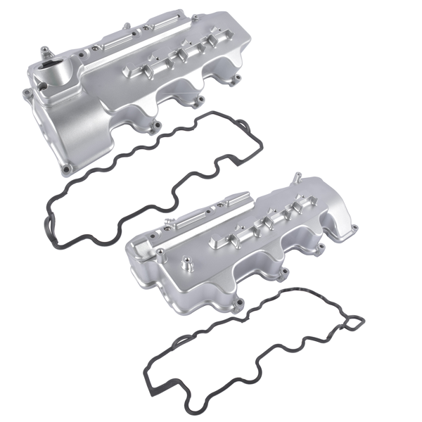 气门室盖 2x Engine Valve Cover Left and Right Fit for Mercedes C280 C320 CLK320 E320 ML320 ML350 S350 SLK320 1998-2006 A1120100530 A1120100430-3