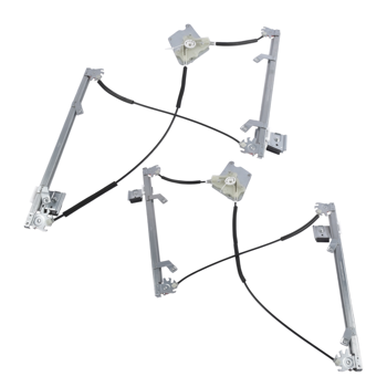 玻璃升降器 Front Left Right Window Regulator for Mercedes-Benz G500 G55 G63 AMG SUV 2002-2017 Silver 2Pcs