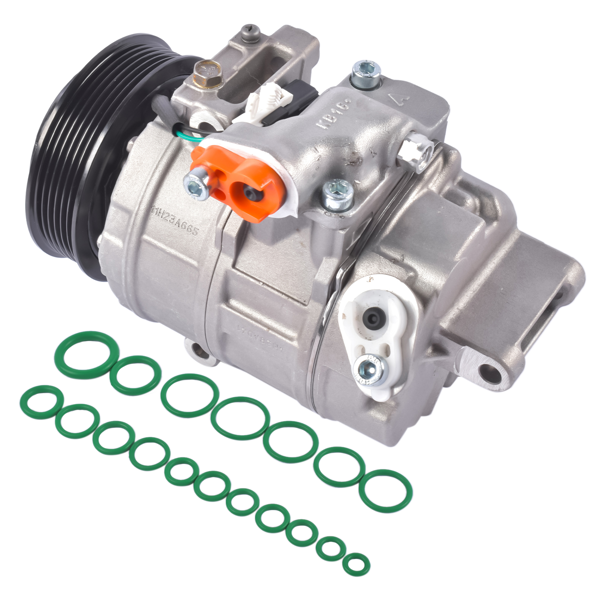 空调压缩机 Air Conditioner A/C Compressor with Clutch Replacement for Ford Explorer 2011-2015 BB5Z19703B EB5Z19703B-7