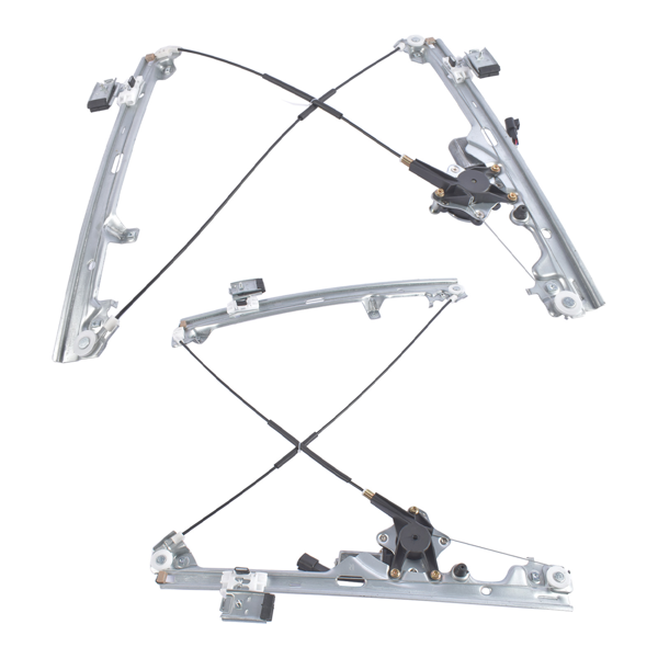 玻璃升降器 Front Left and Right Window Regulator with Motor Fits for Chevrolet Avalanche GMC Sierra Pickup SUV 1999-2007 2Pcs-4