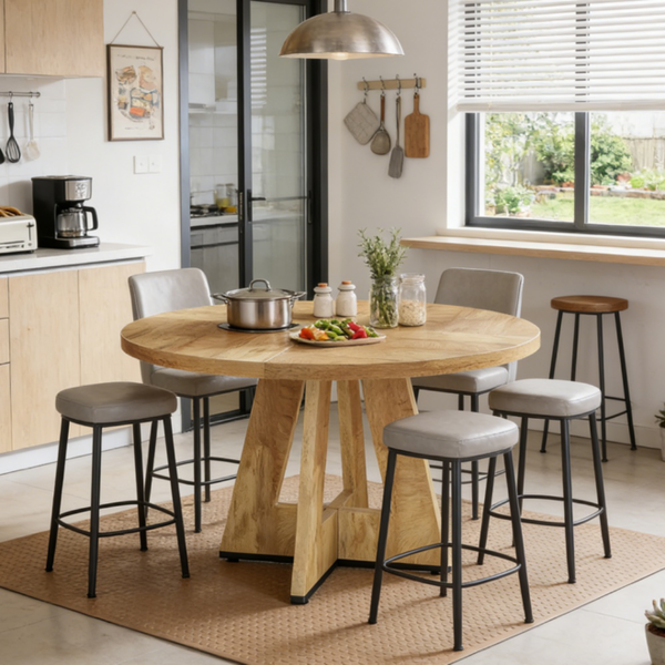 圆形餐桌 (仅餐桌)-5