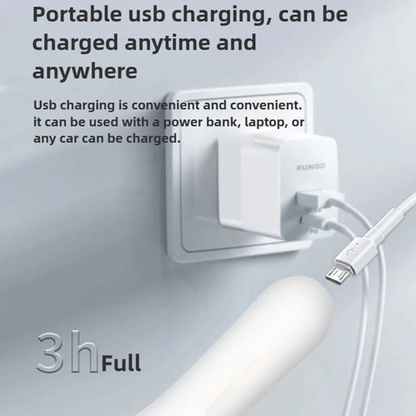 多功能 USB无痛剃须刀便携式脱毛器三合一女性脱毛器 (物流仅支持发USPS，TK/TEMU仅自提)-5