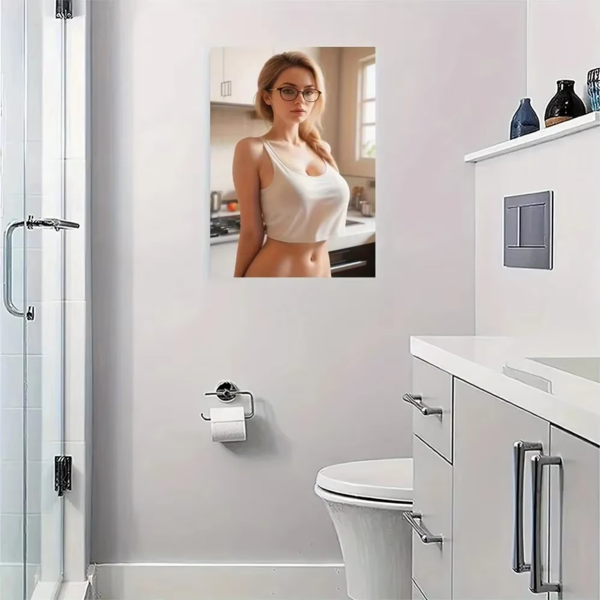 CIFbuy时尚现代客厅铝金属壁画家居装饰品(TikTok、temu下自提)-5