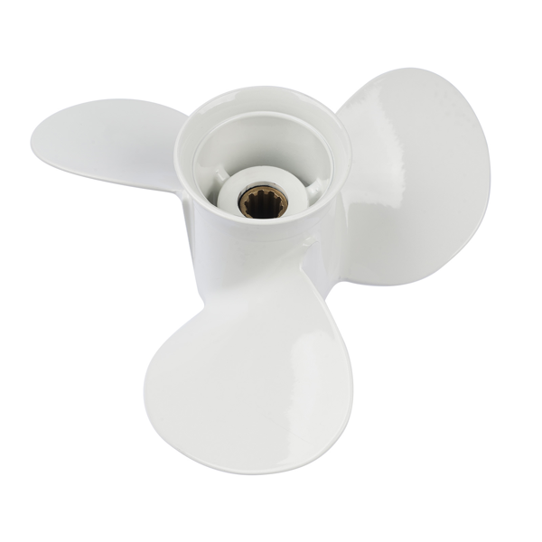螺旋桨 9-7/8x9 Aluminum Boat Propeller Fit for Yamaha 20-30hp F20 F25 4 Stroke 10 Spline Right Hand Turn 10 Tooth 664-45941-01-EL-1