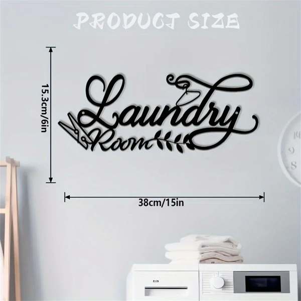 CIFbuy复古铁制墙面装饰牌 适用于多种室内风格空间装饰（TikTok、temu下自提）-2