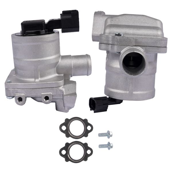 二次空气喷射止回阀 Secondary Air Injection Check Valve Left & Right 14864-AA020 Replacement for Subaru Forester 2005-2013, Impreza 2006-2014, WRX STI 2013-2019 H4 2.5L-7