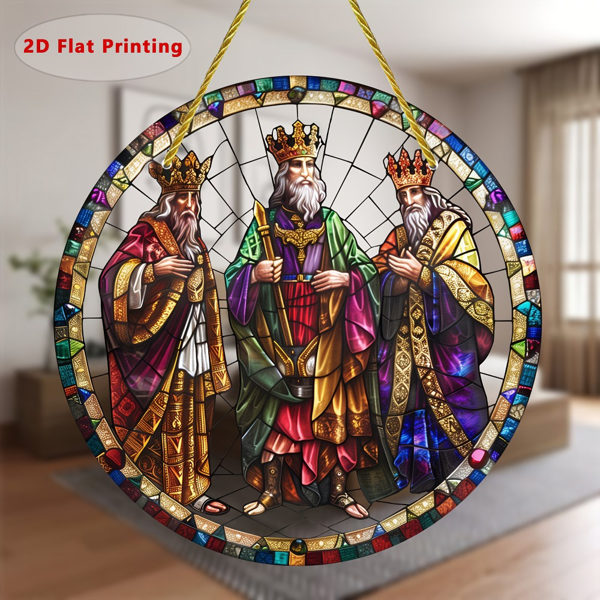 CIFbuy彩虹棱镜亚克力窗饰 彩色花园悬挂装饰品（TikTok、temu下自提）-5