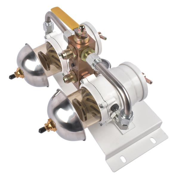 油水分离器 Fuel Filter Water Separator 120 GPH 15 PSI Replacement for Racor Marine Turbine 75500MAX30-6