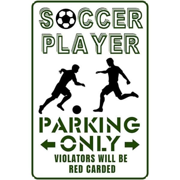 CIFbuy男孩足球卧室现代金属装饰壁牌 TikTok、temu下自提-1