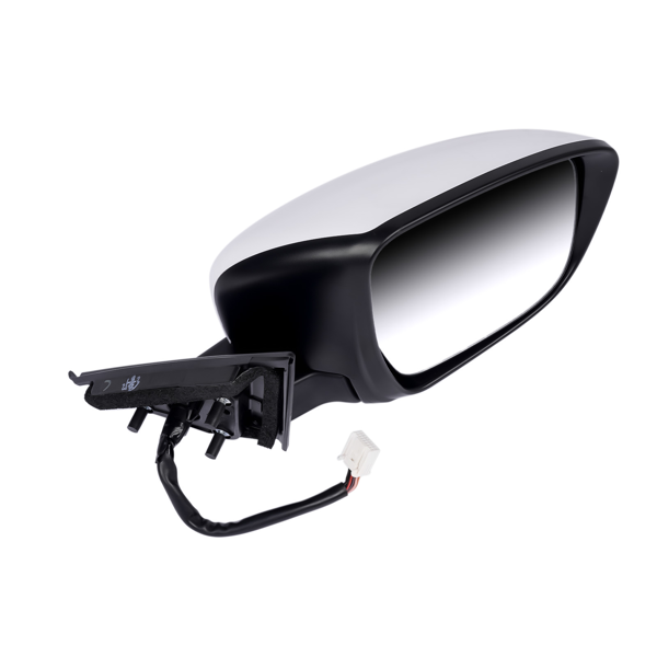 后视镜 Right Side Door Mirror Heated Power Fold with Camera & Signal Fit for Nissan Rogue 2.5L 2014-2017-2
