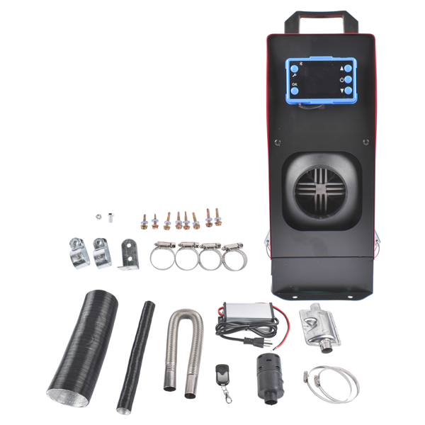 驻车加热器 8KW Diesel Air Heater 12V/24V APP Bluetooth & 110V AC Adapter for Car RV Indoors-7