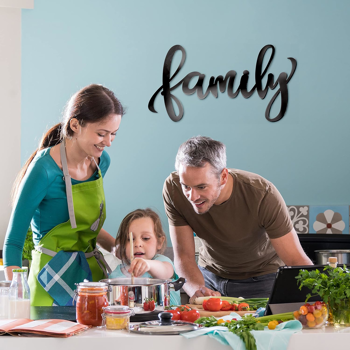 CIFbuy复古铁制墙面装饰牌 励志名言客厅卧室厨房家居装饰礼品（TikTok、temu下自提）