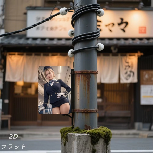 CIFbuy复古空乘员金属墙饰 办公室休息室装饰 2D飞机主题铝制艺术装饰品（TikTok、temu下自提）-4