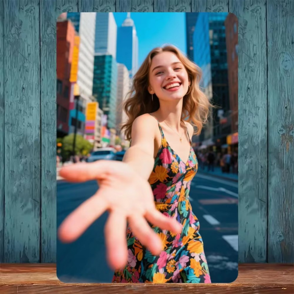 CIFbuy时尚艺术装饰铝墙画 家居酒吧现代墙壁装饰品（TikTok、temu下自提）-6