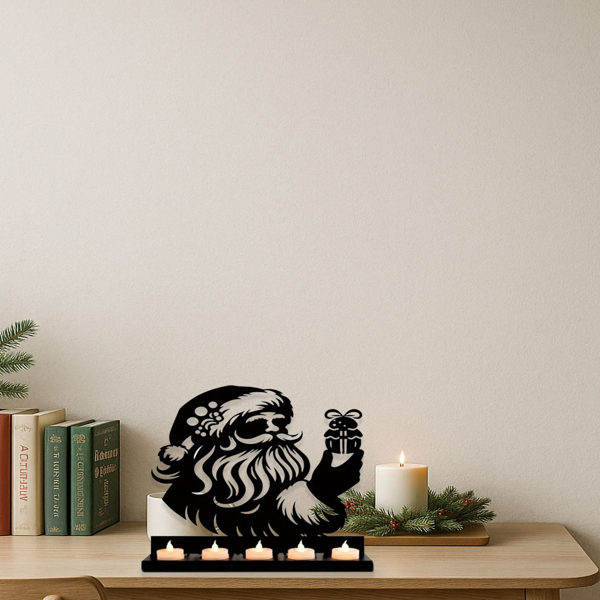 CIFbuy复古雪人麋鹿铁制挂饰圣诞墙面装饰客厅卧室玄关(TikTok、temu下自提)-6