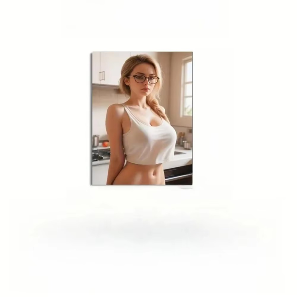 CIFbuy时尚现代客厅铝金属壁画家居装饰品(TikTok、temu下自提)-3