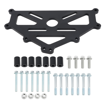 发动机支架安装套件，适用于雪佛兰LS/LT/SBC/BBC发动机，重型铝制适配器