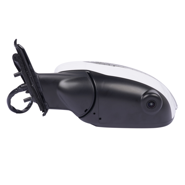 后视镜 Left View Mirror Assembly with Turn Signal Lamp Fit for Nissan Rogue SV SL Advance 96302-4BA3A-7