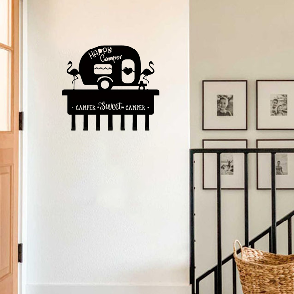 CIFbuy重型三层铁制壁挂置物架带挂钩 厨房浴室储物空间节省解决方案（TikTok、temu下自提）-8