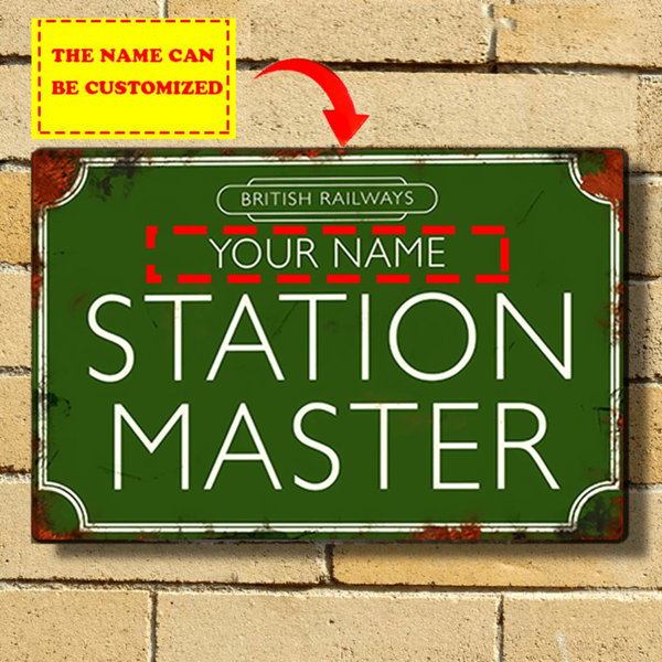 CIFbuy防水定制金属站牌墙饰 无需用电易安装 适合多场景使用（TikTok、temu下自提）-2