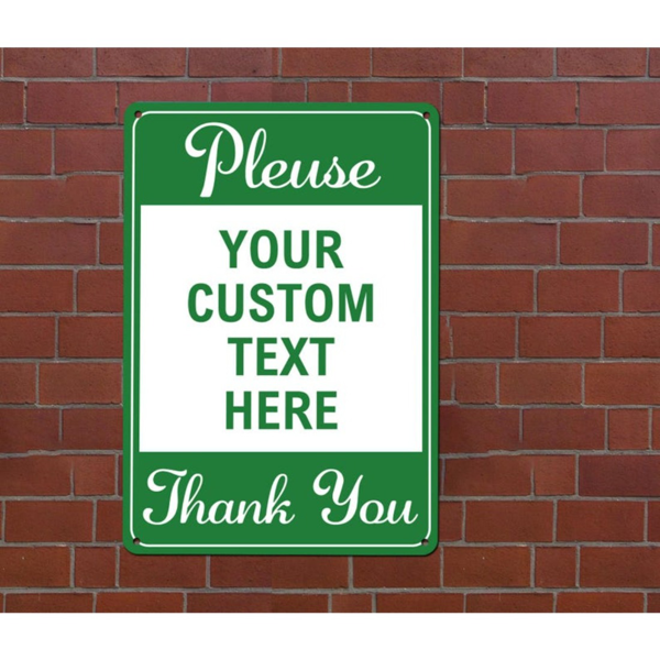 CIFbuy定制金属门牌 个性化家居装饰标识牌 节日贺礼（TikTok、temu下自提）-1