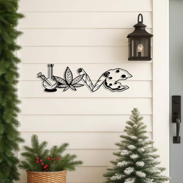 CIFbuy复古心形铁质墙饰 乡村风情爱心装饰适用于客厅卧室墙面艺术(TikTok、temu下自提)-7