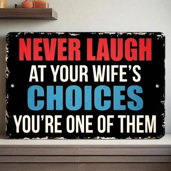 CIFbuy趣味农舍金属标牌客厅厨房浴室墙面装饰 TikTok、temu下自提-7