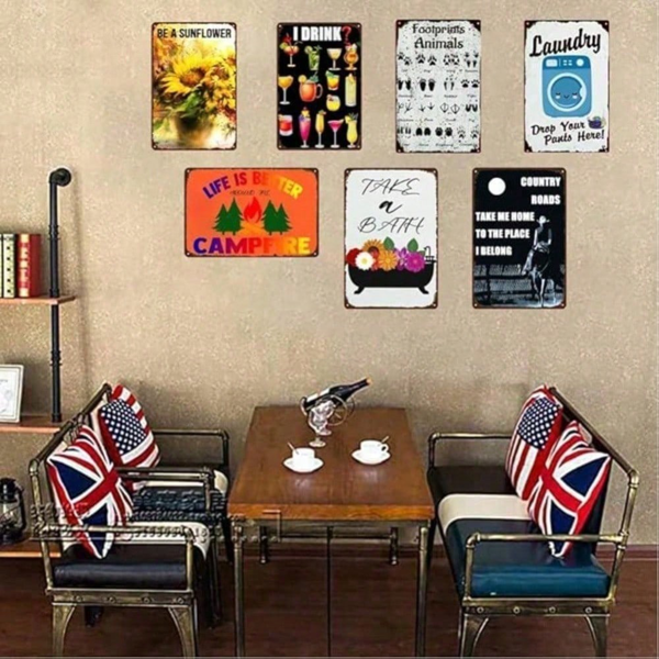 CIFbuy员工专用标识 自粘金属门牌办公室墙壁警示家居装饰(TikTok、temu下自提)-9