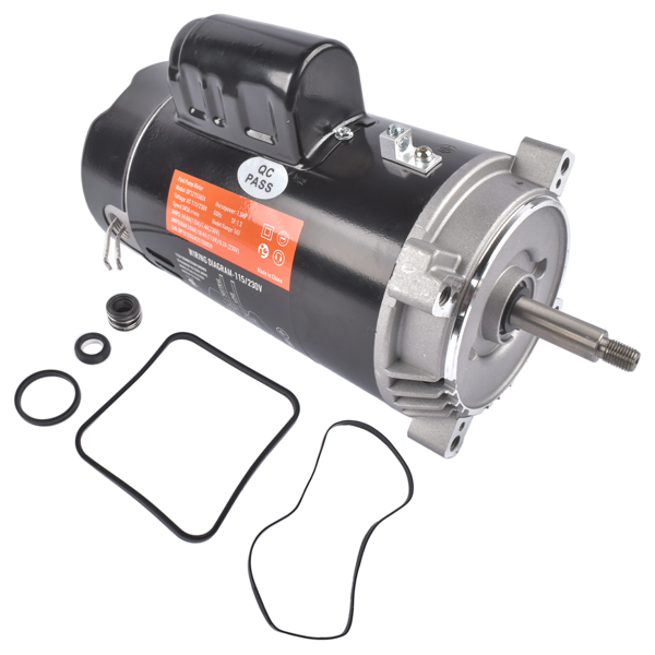 泳池水泵电机 Pool Pump Motor 1.5 HP UST1152 Replacement for Hayward Super Pump A.O. Smith Century Maxflo Max-e-Glas w/GO-KIT-3-3