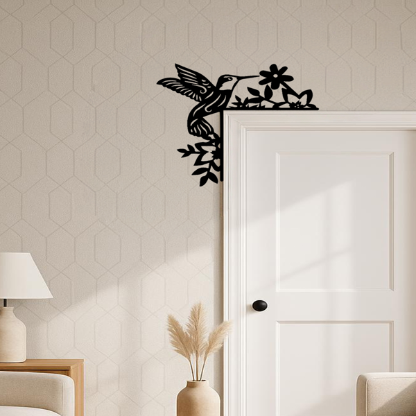 CIFbuy复古可移除铁制墙面贴花鸟家居装饰贴纸(TikTok、temu下自提)-5