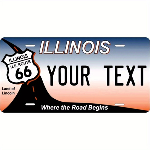 CIFbuy个性化家庭住址门牌 金属门牌 可定制姓名和门牌号码（TikTok、temu下自提）-1