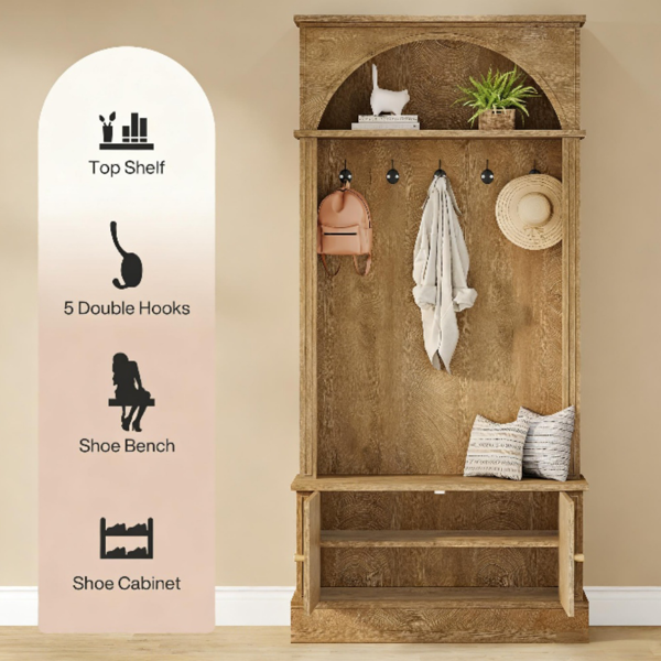 入口衣帽架鞋柜-7