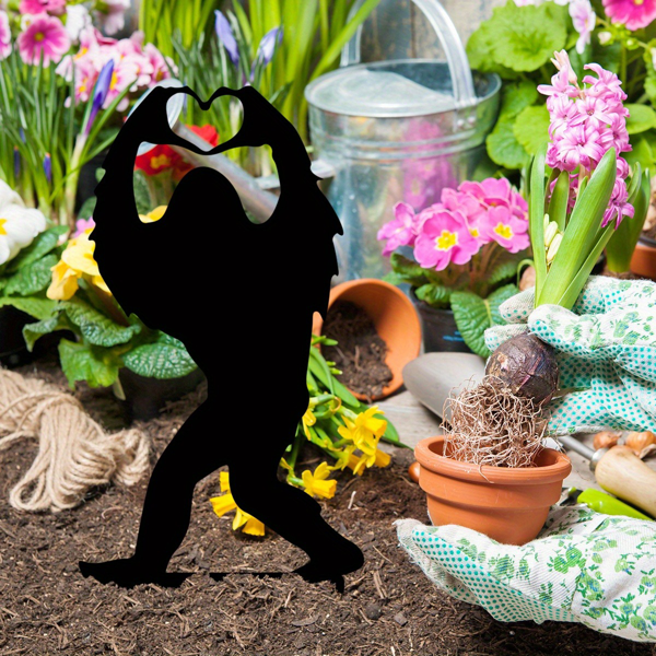 CIFbuy潮流搞怪大脚怪园林雕塑卡通庭院户外装饰趣味礼物（TikTok、temu下自提）-1