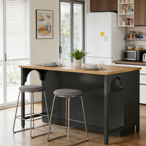 厨房侧板/储物柜/ 咖啡吧柜 /厨房橱柜/厨房隐藏式箱柜/厨房岛台（周末不发货）-5