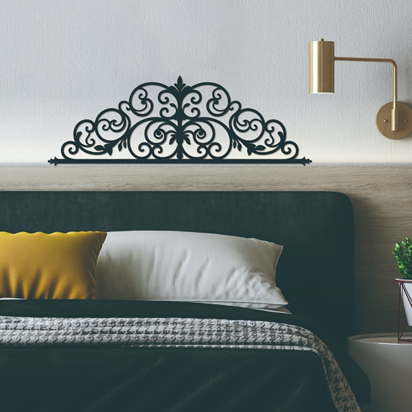 CIFbuy复古花卉铁门挂架可逆季节墙面门饰客厅卧室厨房浴室装饰(TikTok、temu下自提)-6