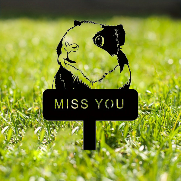 CIFbuy定制宠物纪念石 个性化宠物墓碑 铭刻墓碑和骨灰盒 花园装饰 宠物丧亲安慰礼物 (TikTok、temu下自提)-5