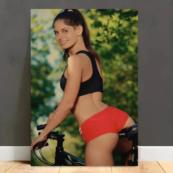 CIFbuy少女单车墙饰铝制骑行艺术现代家居装饰(TikTok、temu下自提)-4