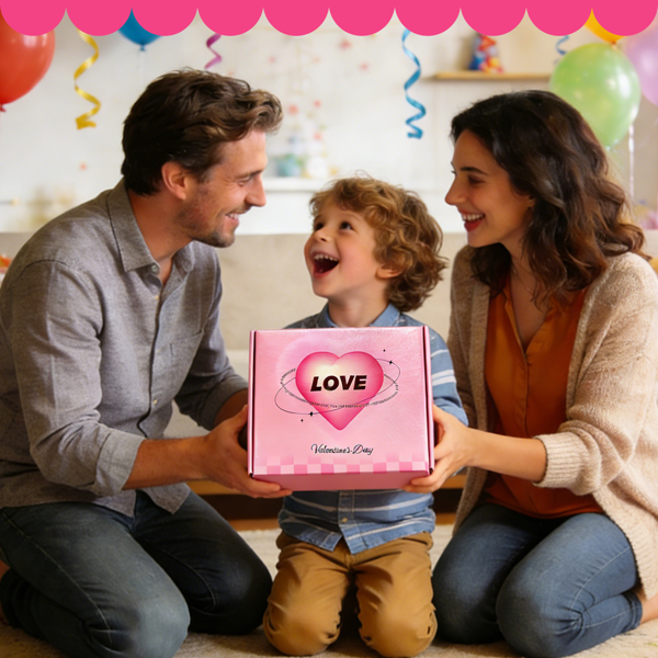 不含糖果的儿童情人节礼物——24 件装巨型棒棒糖文具情人节套装，包含卡片、铅笔、橡皮、尺子和贴纸——适合教室情人节卡片和学校派对礼物-5