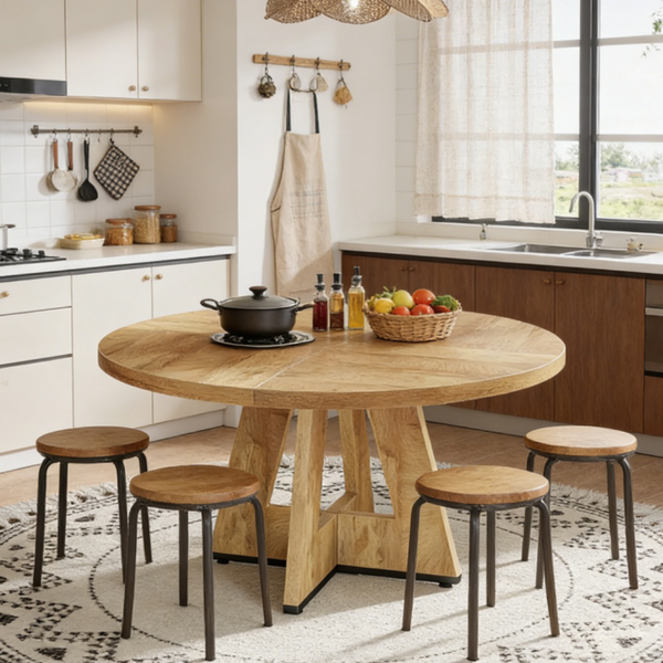 圆形餐桌 (仅餐桌)-7