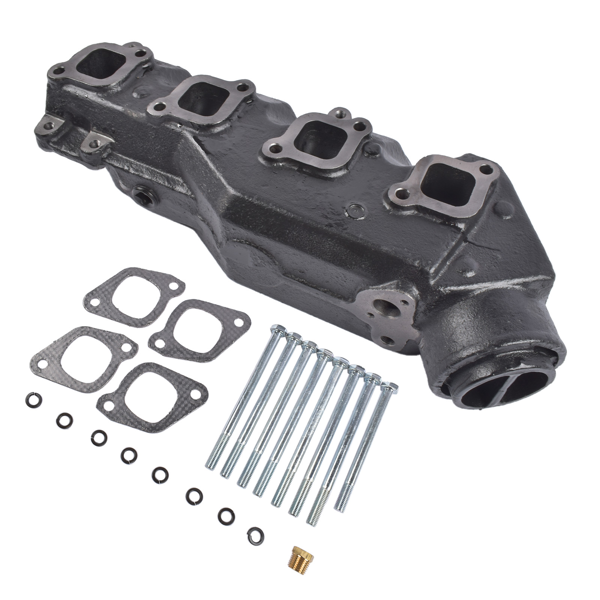 排气歧管 Manifold Kit with Gaskets & Bolts Replacement for Volvo Penta 2.3 2.5 834438 855387 834438-4-4
